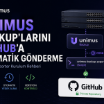 Unimus backup’larını GitHub’a otomatik gönderme ve backup exporter kurulumu